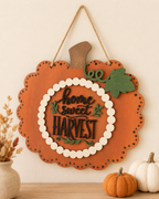 Home Sweet Harvest Door Hanger (Painted)