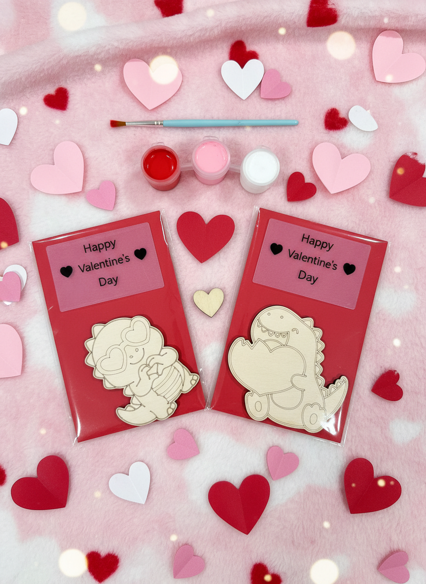 Dinosaur Valentines