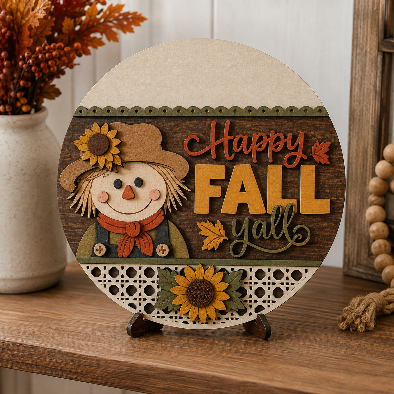 Scarecrow Round Mini Kit