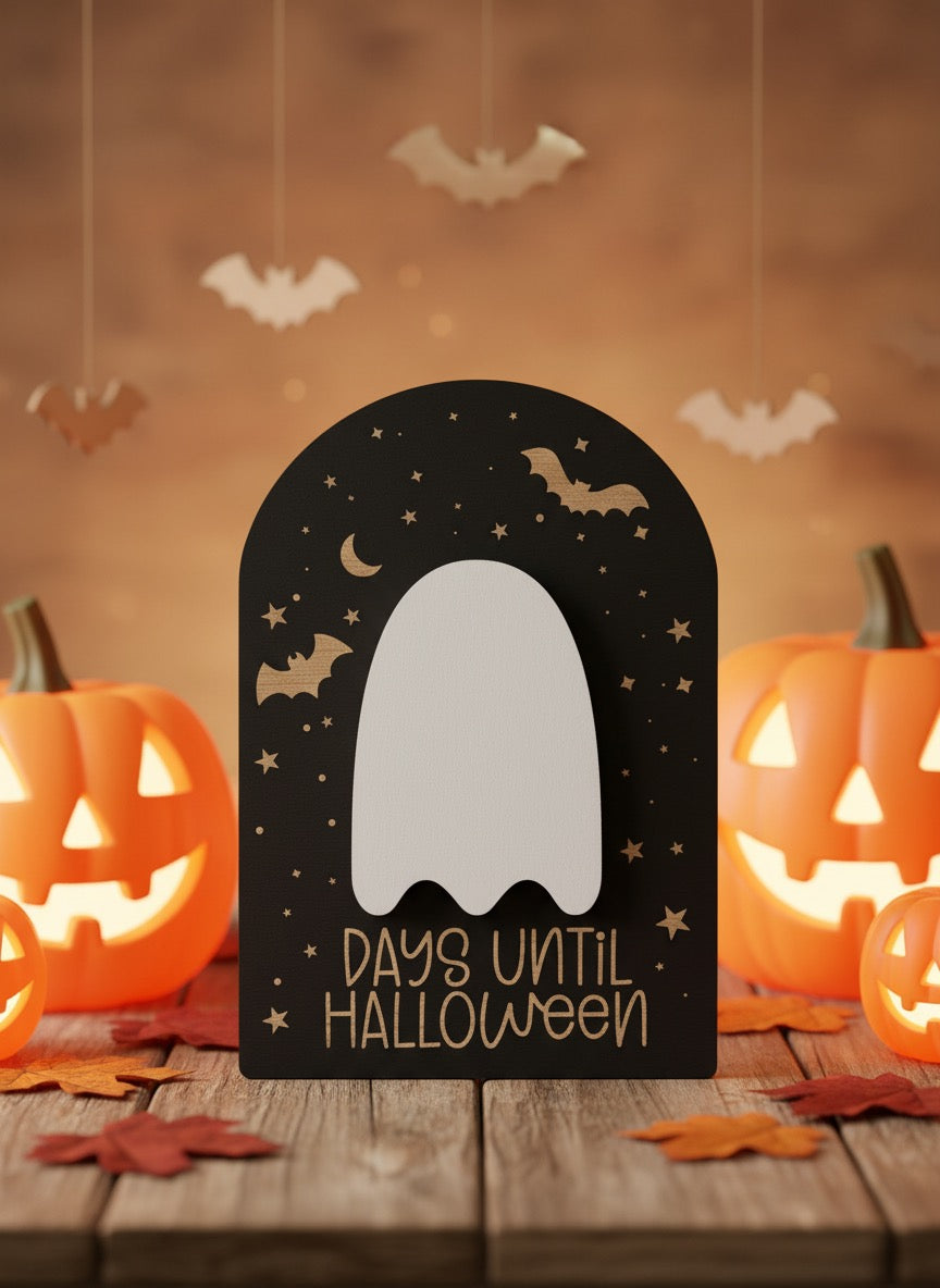 Halloween Countdown Sign
