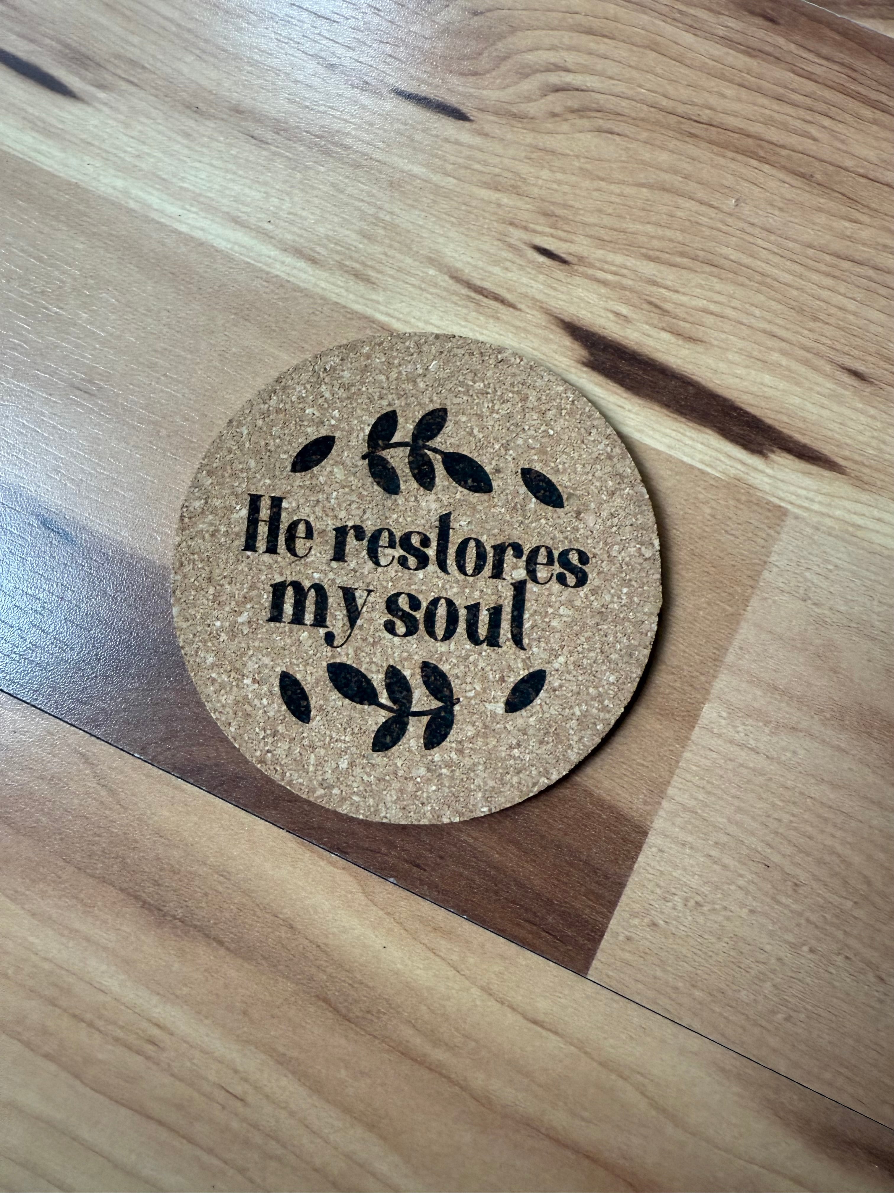 Faith Engraved Coasters