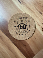 Christmas Themed Engraved Coasters