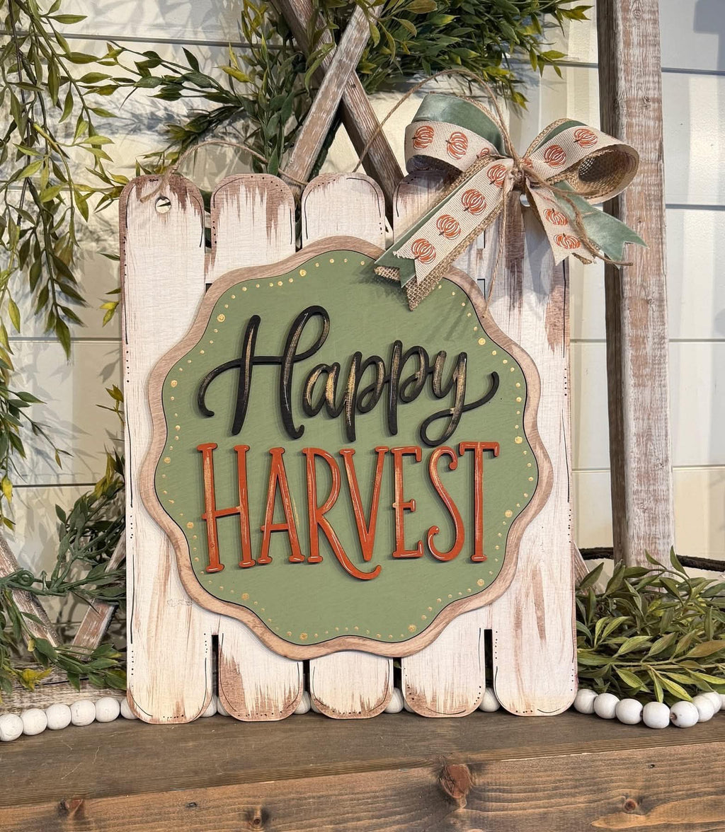Happy Harvest Sign Kit