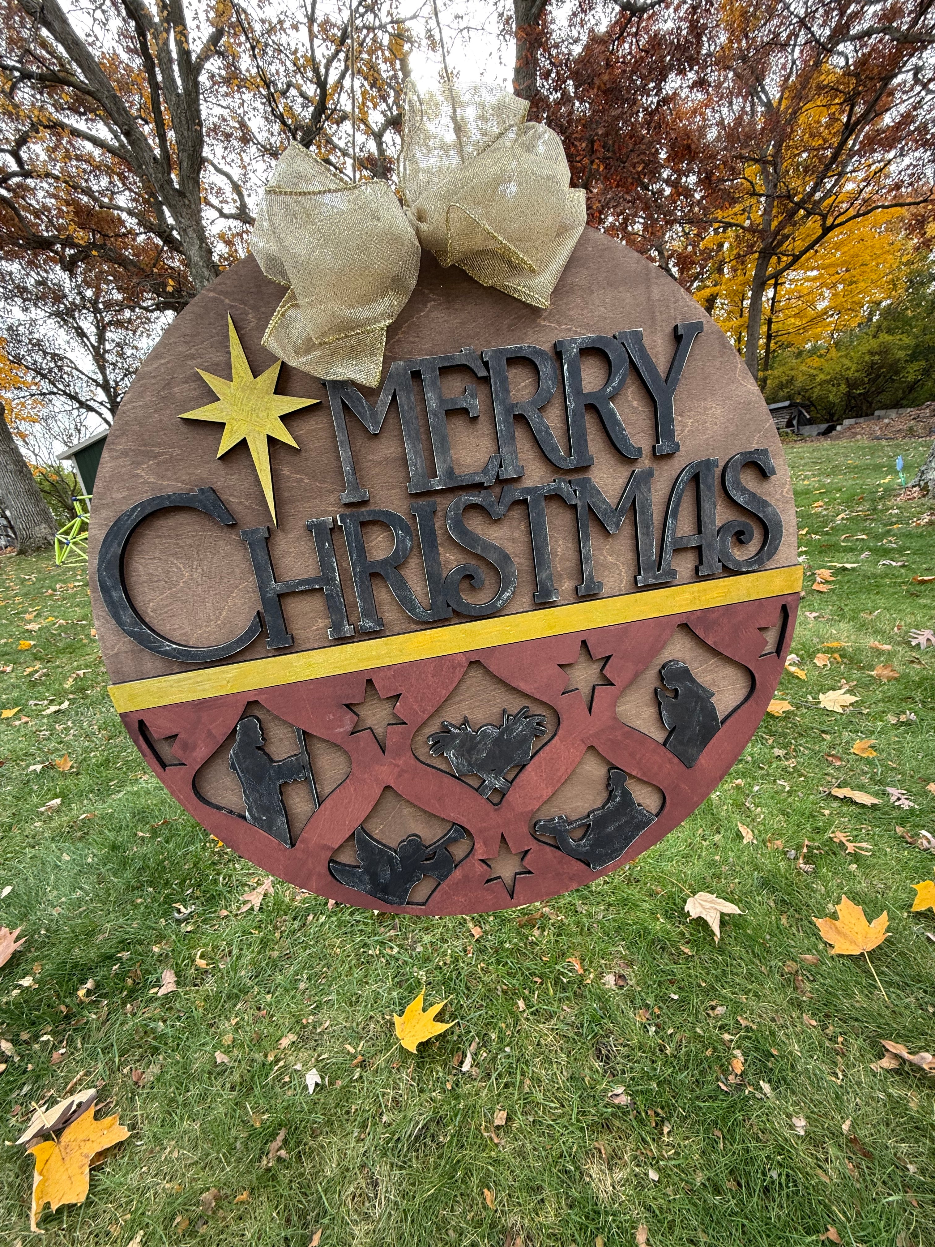 Merry Christmas Sign
