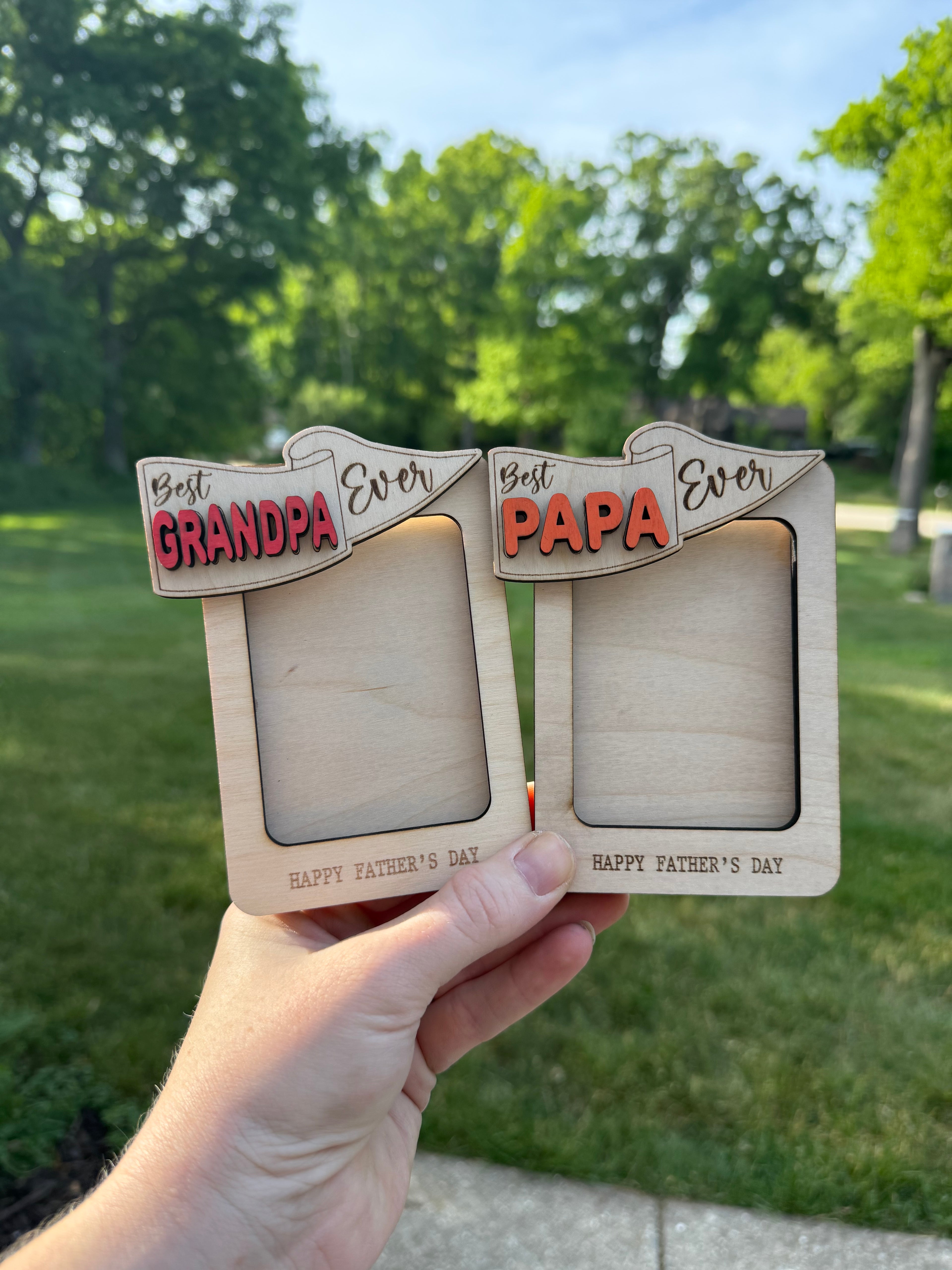 Best DAD Ever Mini Picture Frame