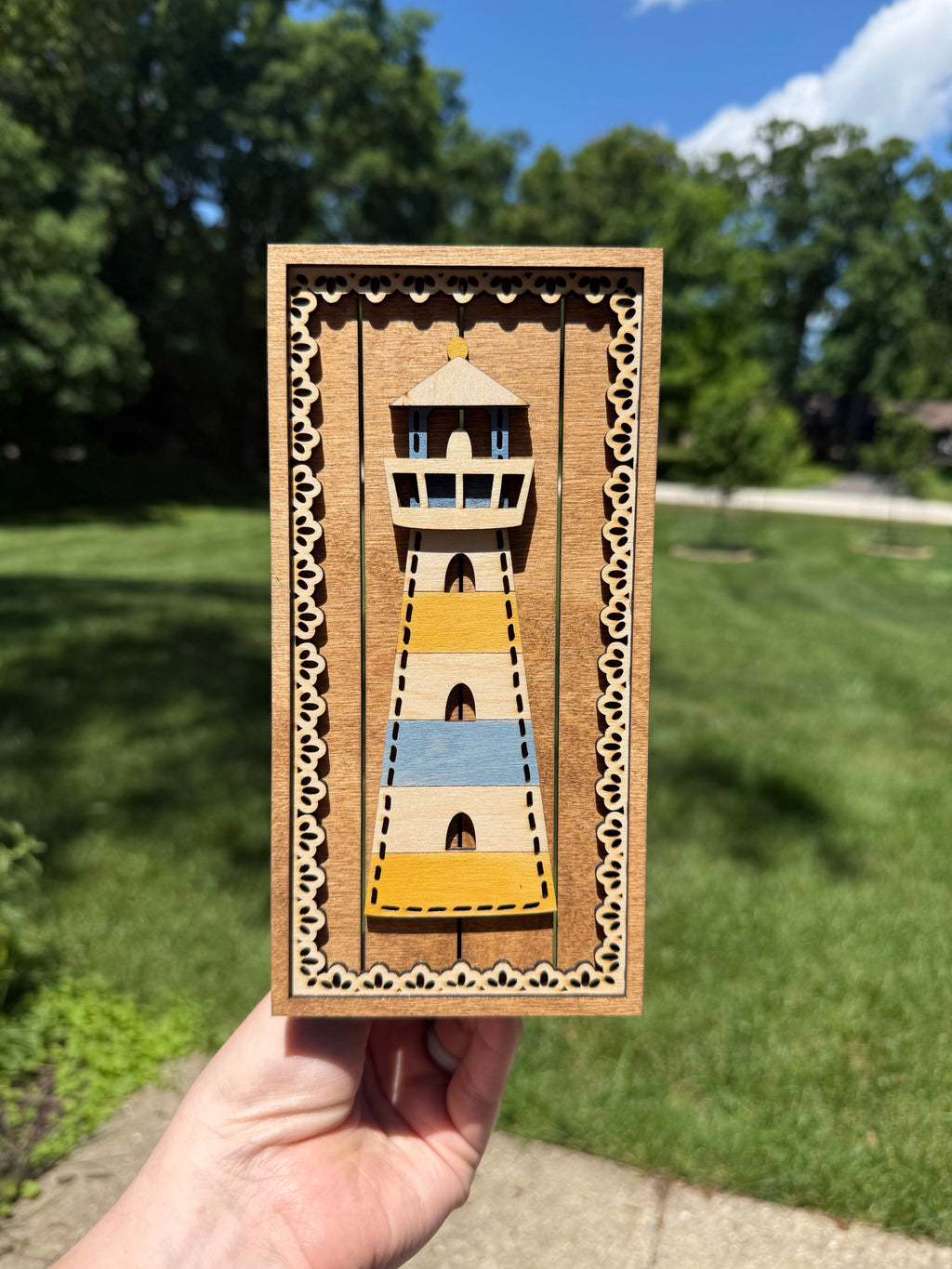 Lighthouse Shelf Sitter Craft Kit ⚓️🌊