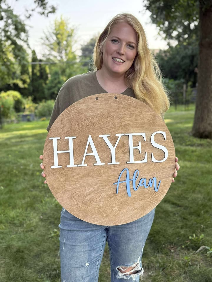 Custom Baby Name Nursery Decor
