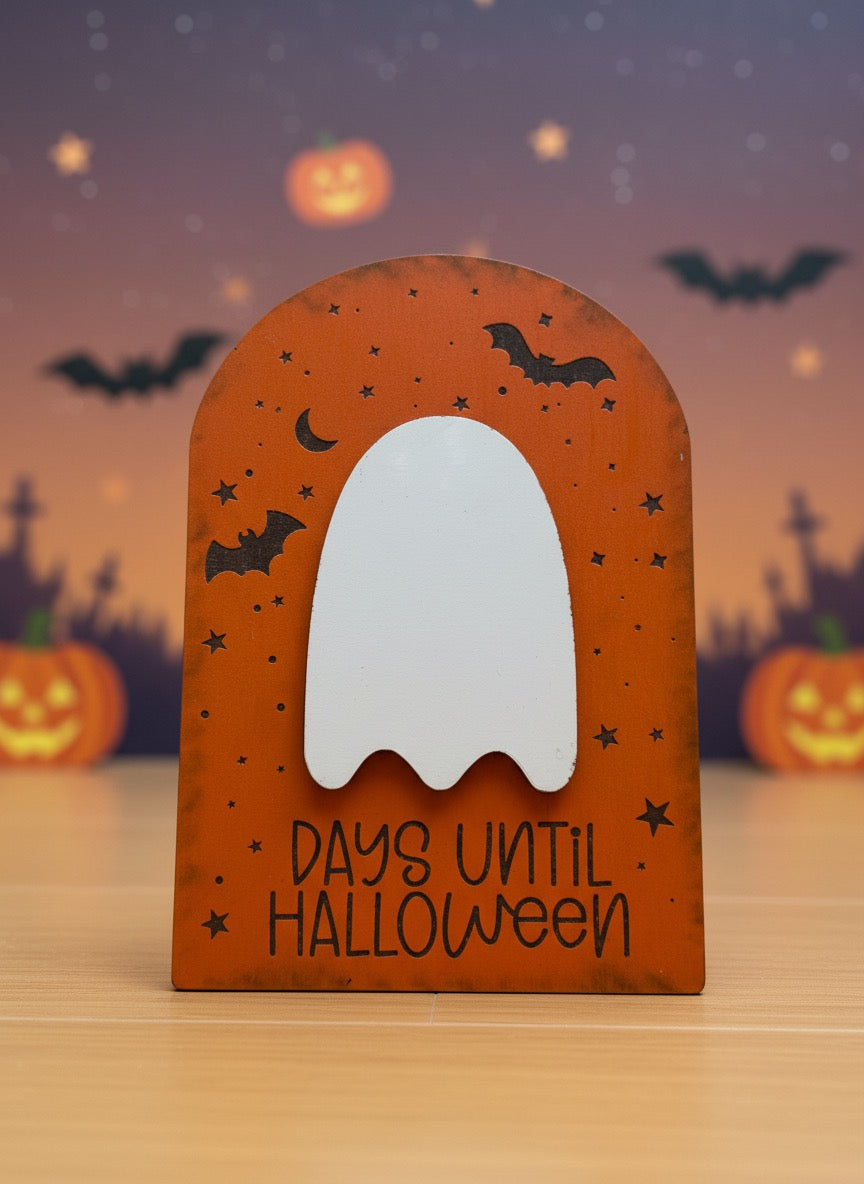 Halloween Countdown Sign