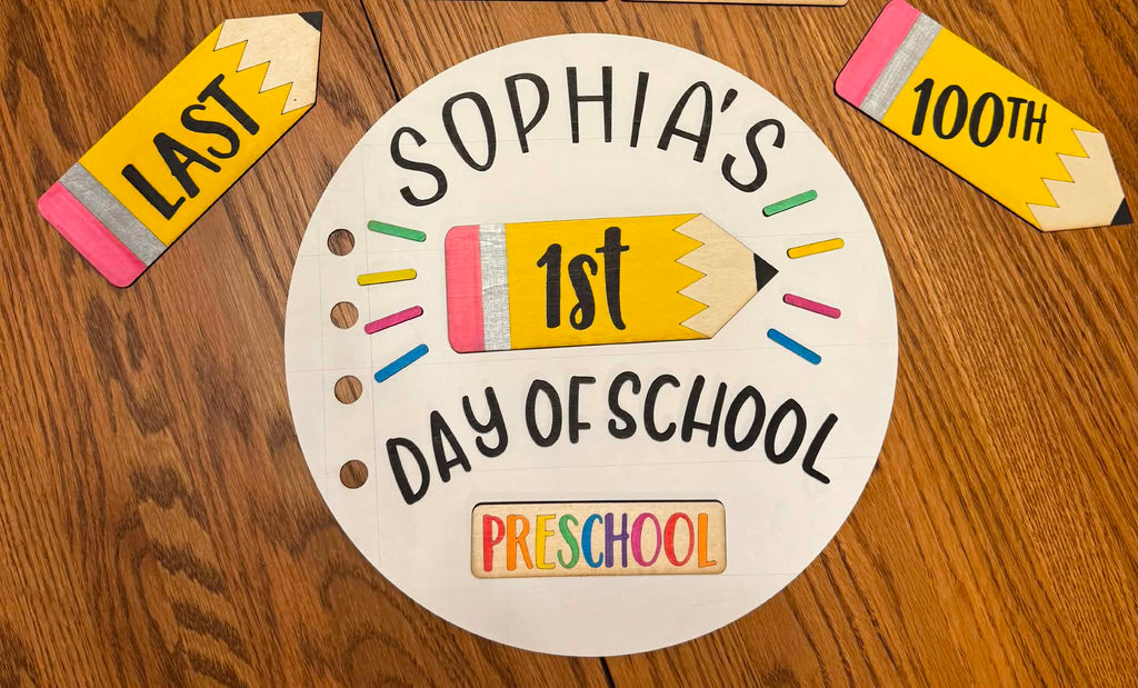 First Day of School Sign