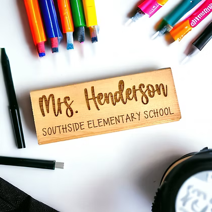 Engraved Eraser – Perfect for Teachers