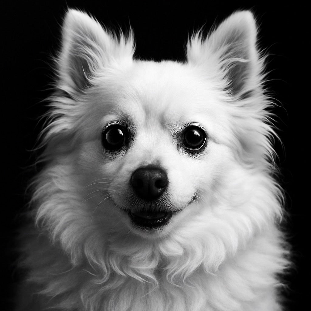 Black & White Pet Canvas