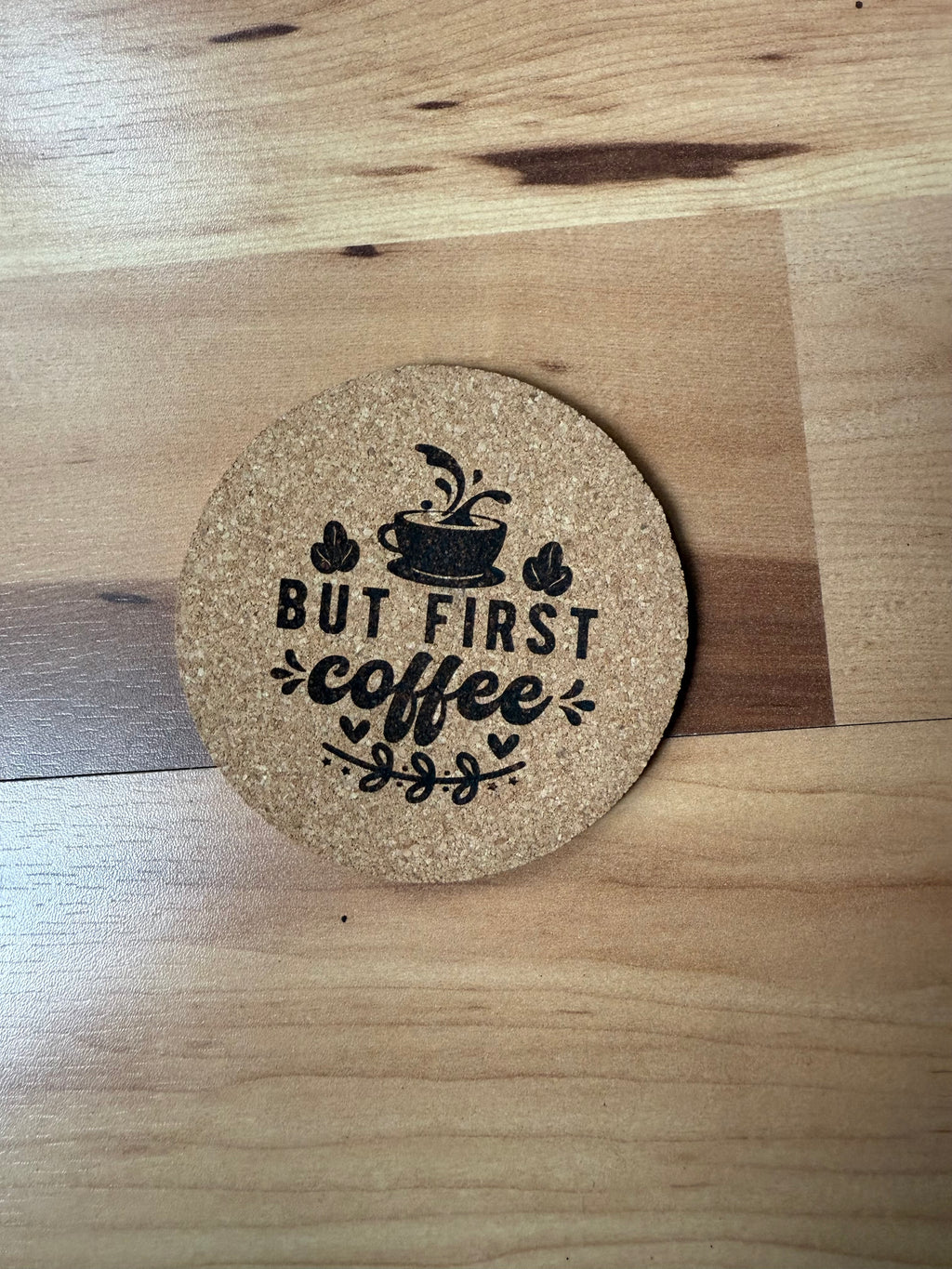 Coffee Themed Engraved Coasters