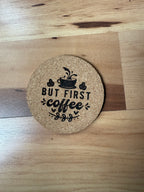 Coffee Themed Engraved Coasters