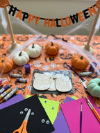 Halloween Squish Mallow Coloring/Painting Craft – 3 Piece Pack