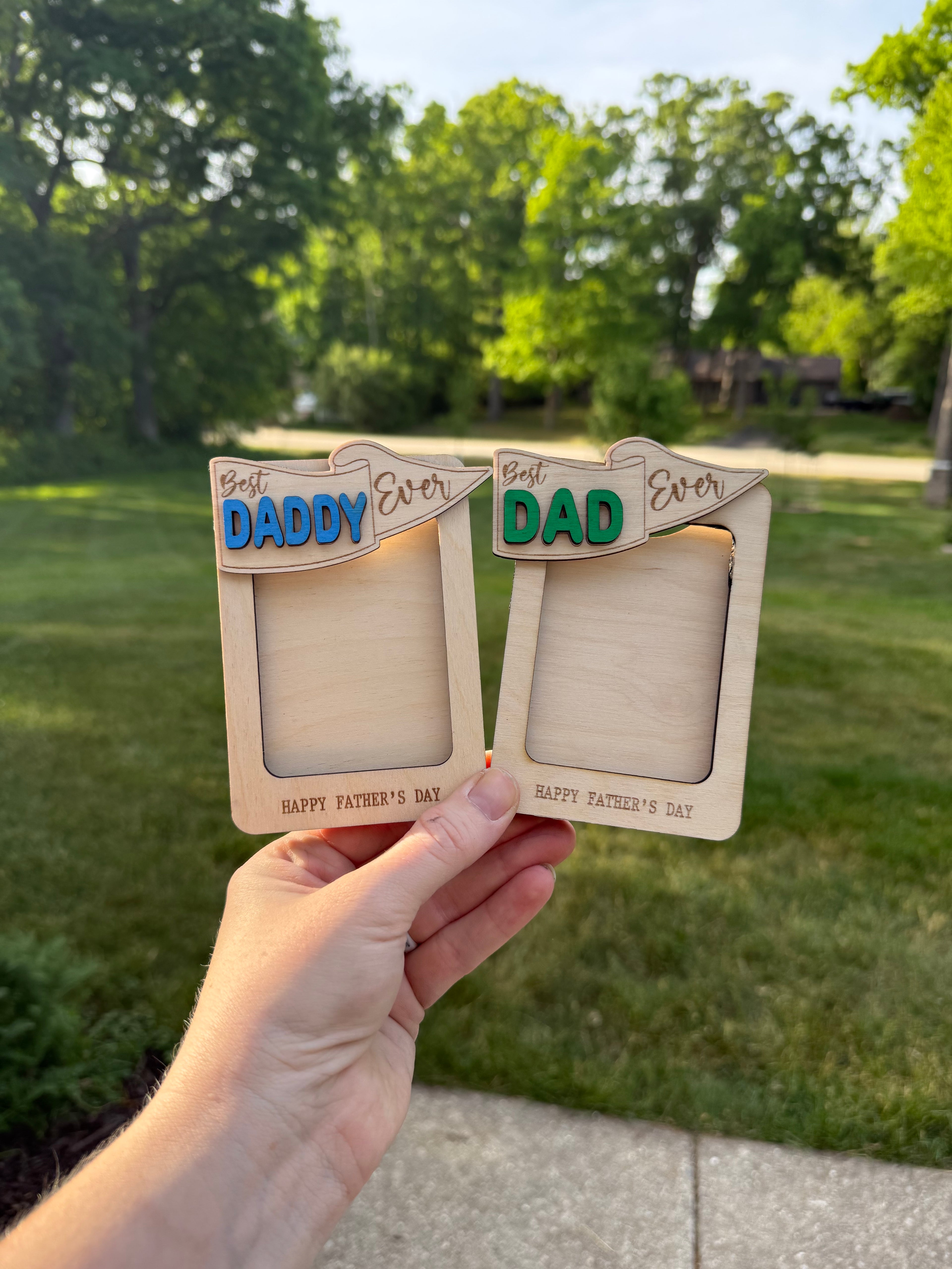 Best DAD Ever Mini Picture Frame