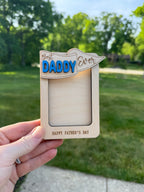 Best DAD Ever Mini Picture Frame