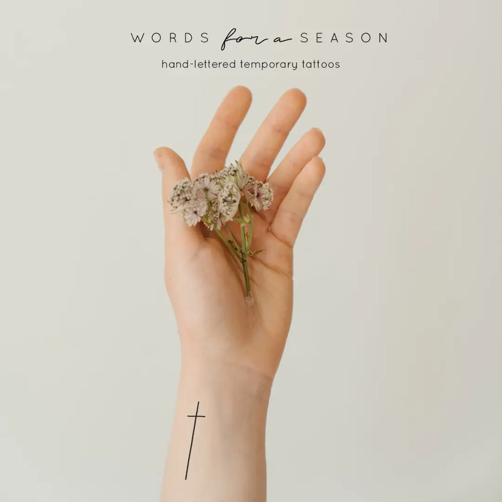 Words for a Season, Temporary Tattoos ￼