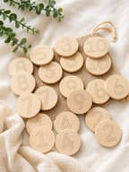 Kids Wooden Matching Game Set – Educational Montessori Toy for Toddlers and Preschoolers