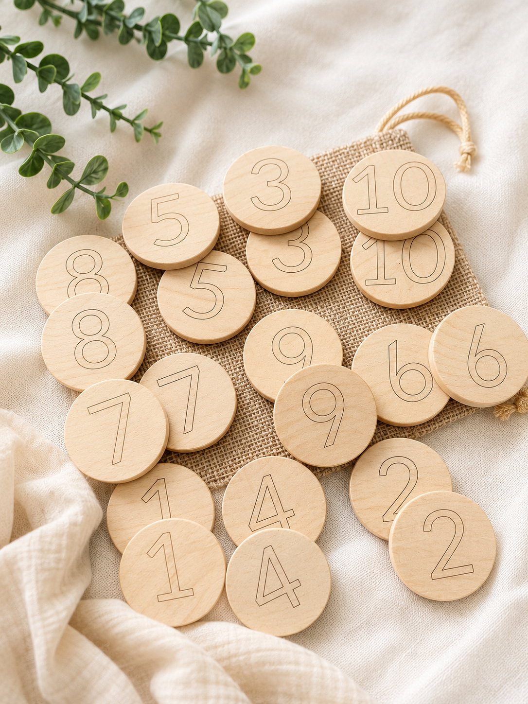 Kids Wooden Matching Game Set – Educational Montessori Toy for Toddlers and Preschoolers