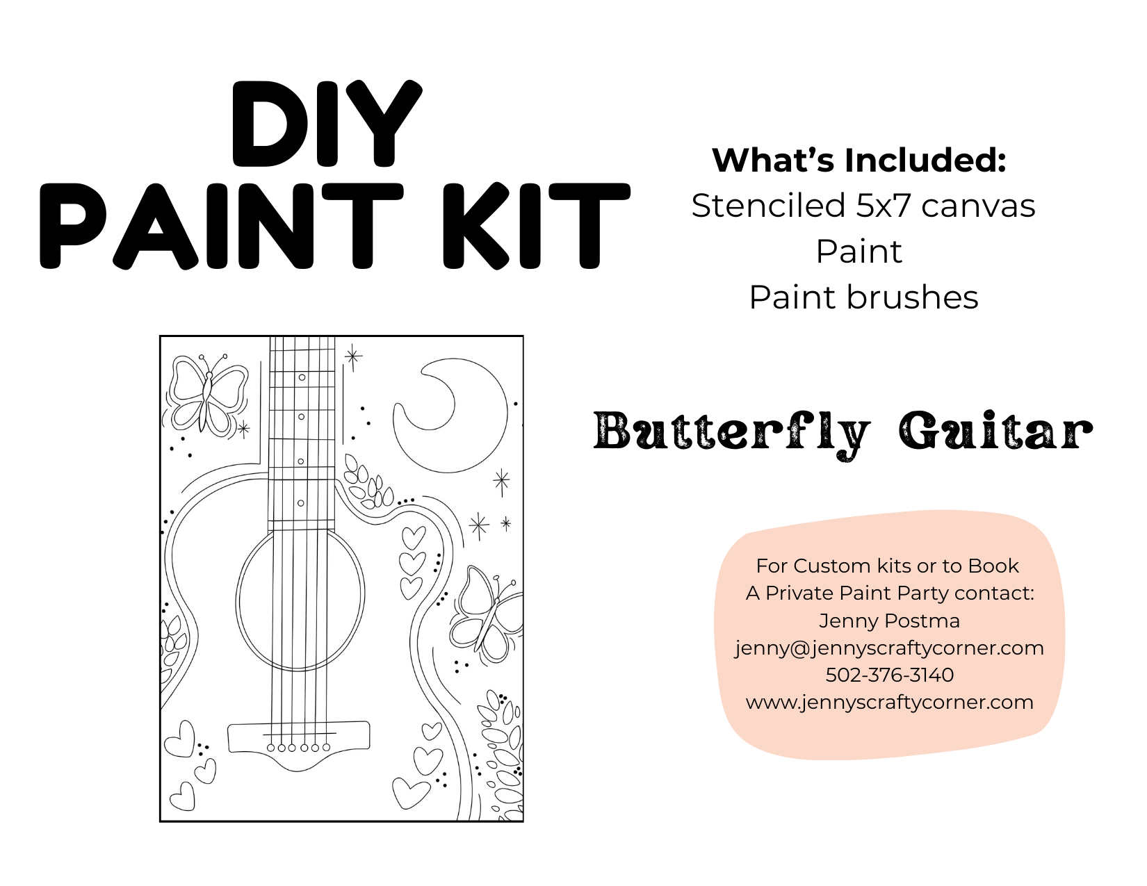 5x7 Canvas Board Art Kit