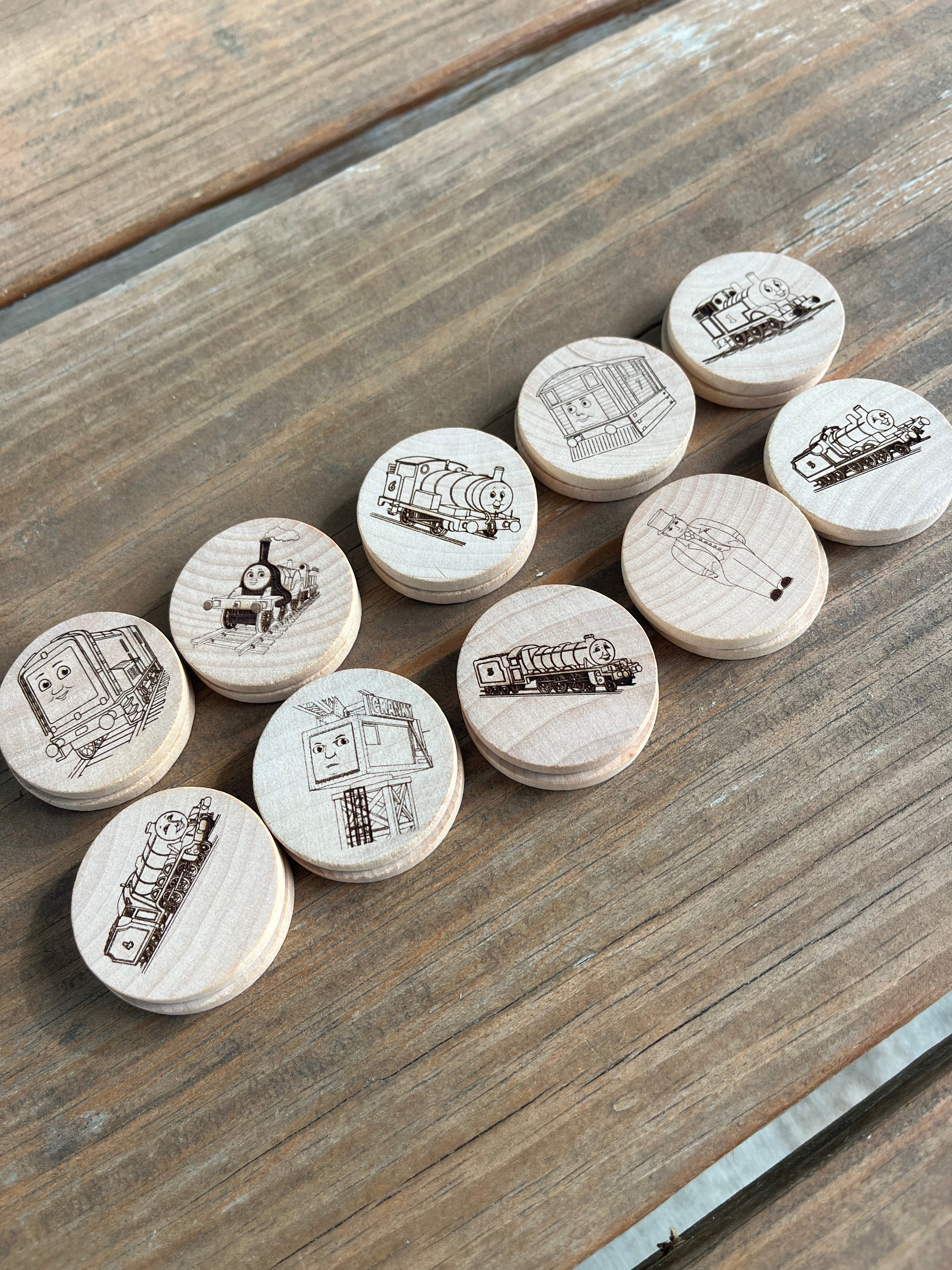 Kids Wooden Matching Game Set – Educational Montessori Toy for Toddlers and Preschoolers