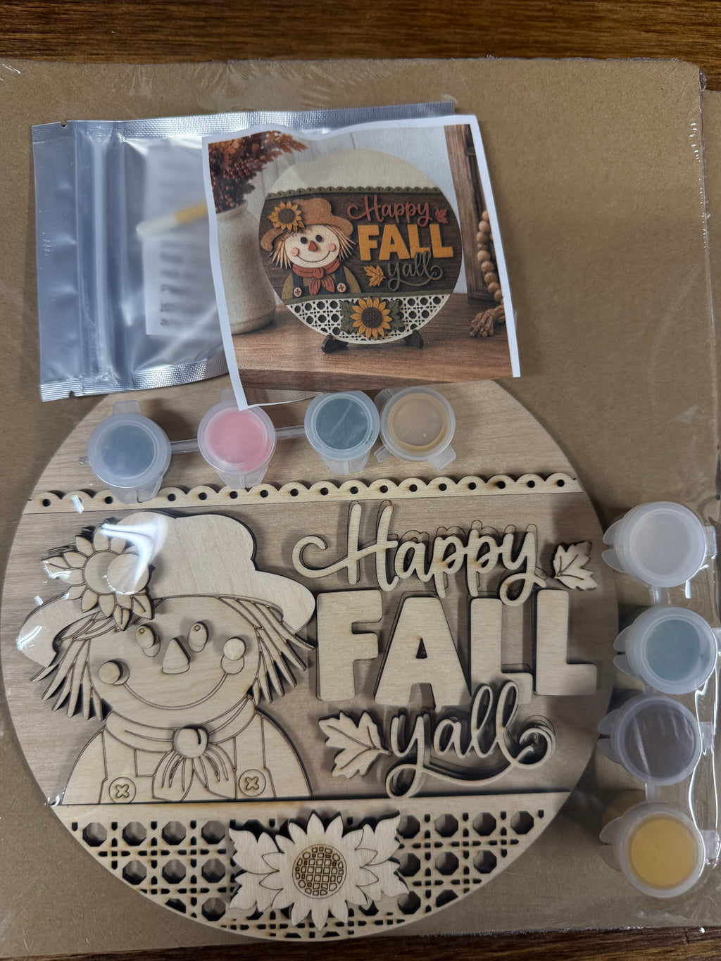 Scarecrow Round Mini Kit