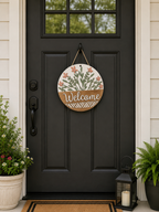 WELCOME AZTEC FLORAL