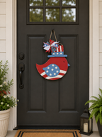 PATRIOTIC BIRD DOOR HANGER KIT