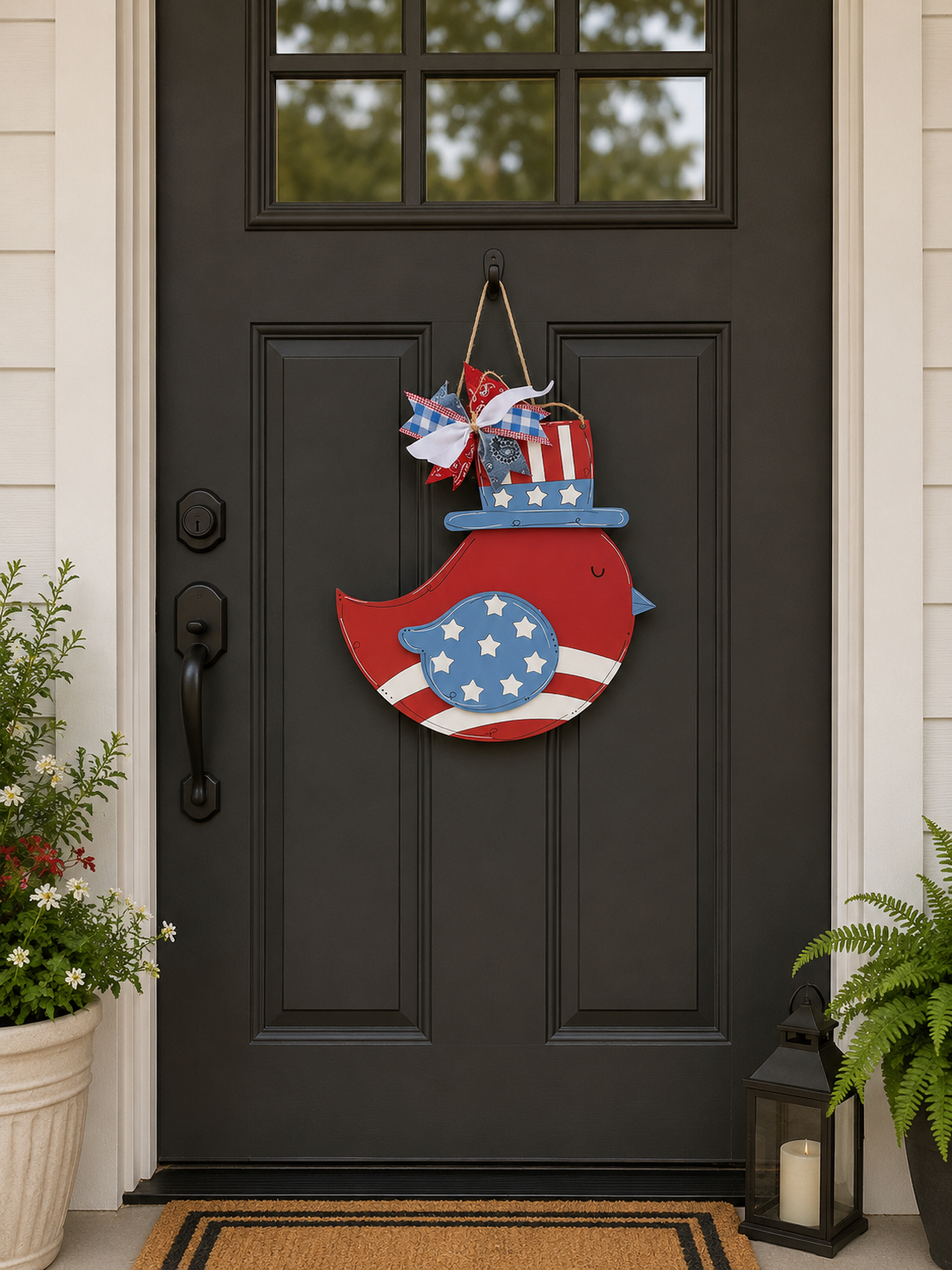 PATRIOTIC BIRD DOOR HANGER KIT