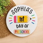 First Day of School Sign