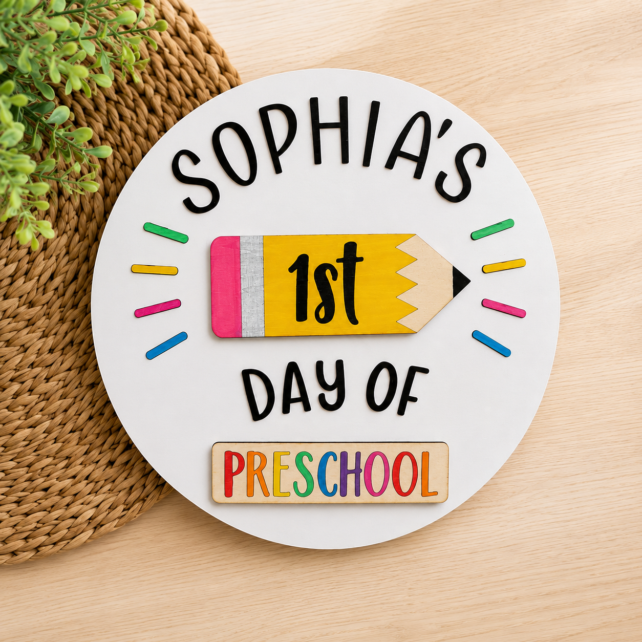 First Day of School Sign