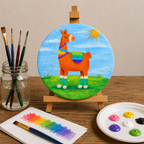 Llama for your Mama Canvas Art Kit