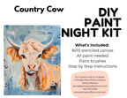 Country Cow Art Kit