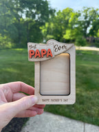 Best DAD Ever Mini Picture Frame