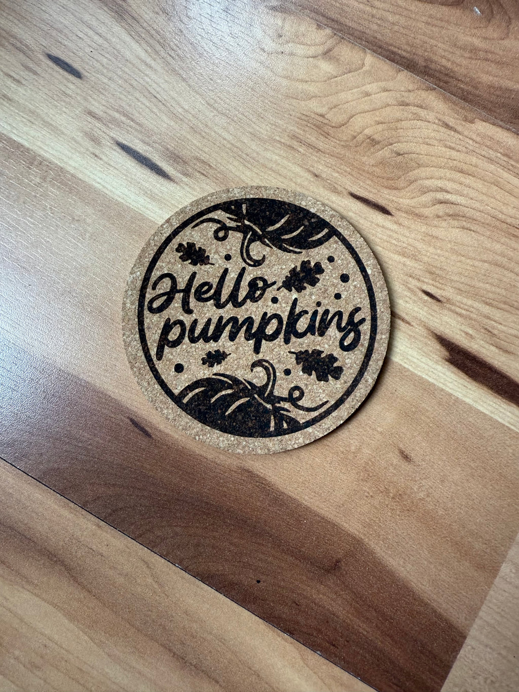 Fall Themed Engraved Coasters