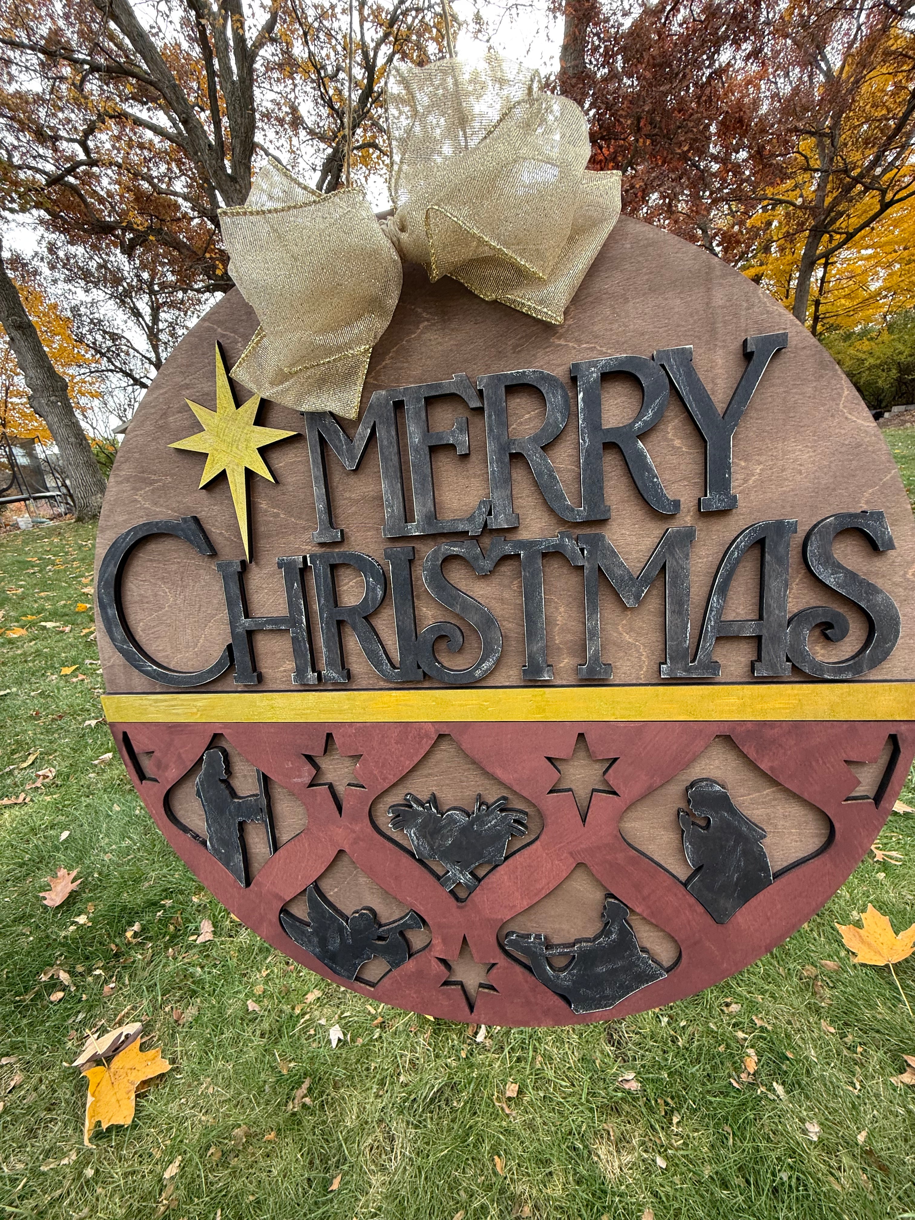 Merry Christmas Sign