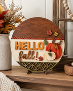 Hello Fall Round Mini Kit