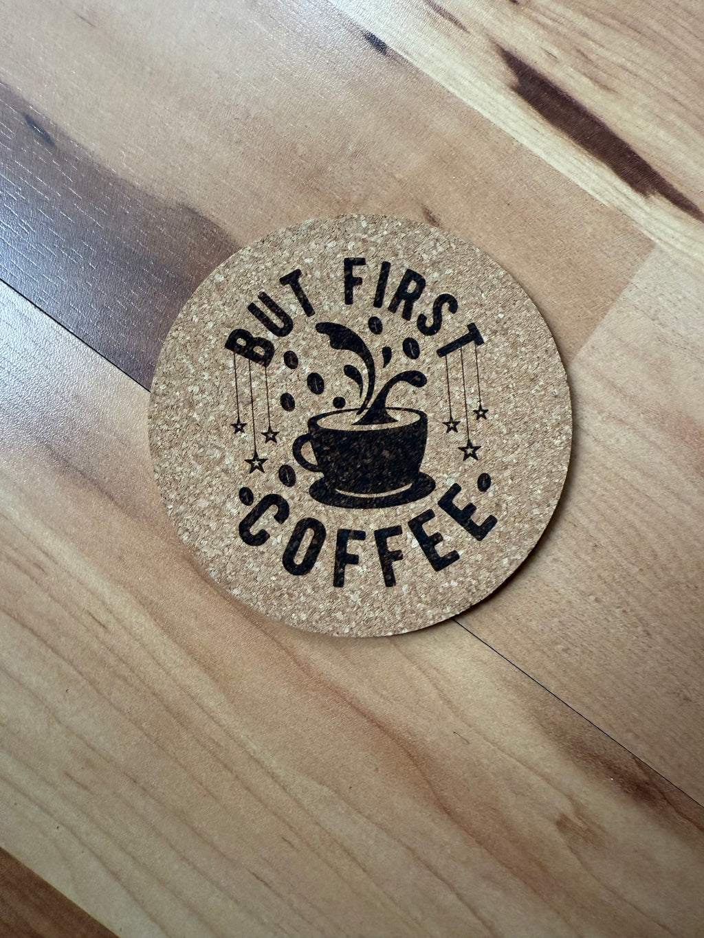 Coffee Themed Engraved Coasters