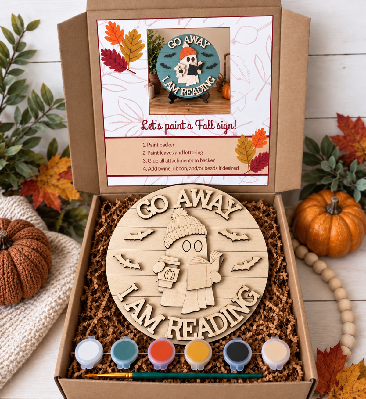 Book Ghosty Round Mini Kit