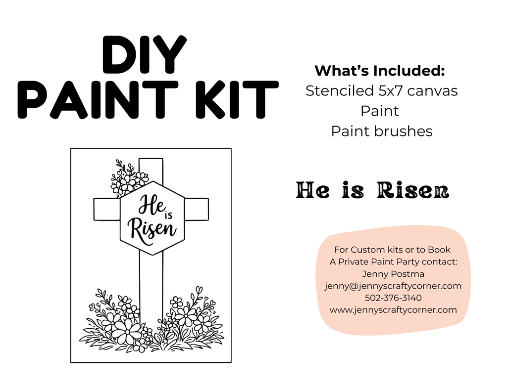 5x7 Canvas Board Art Kit