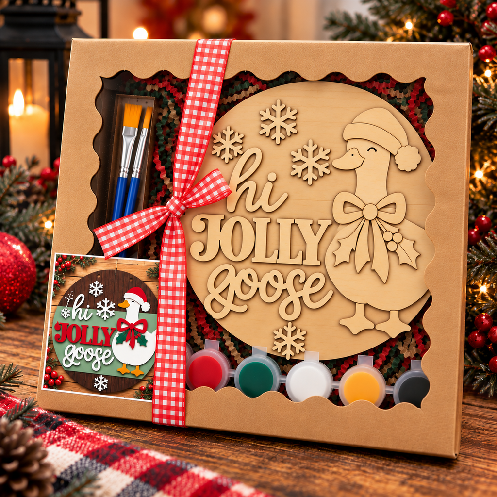 Jolly Goose Christmas Sign Kit