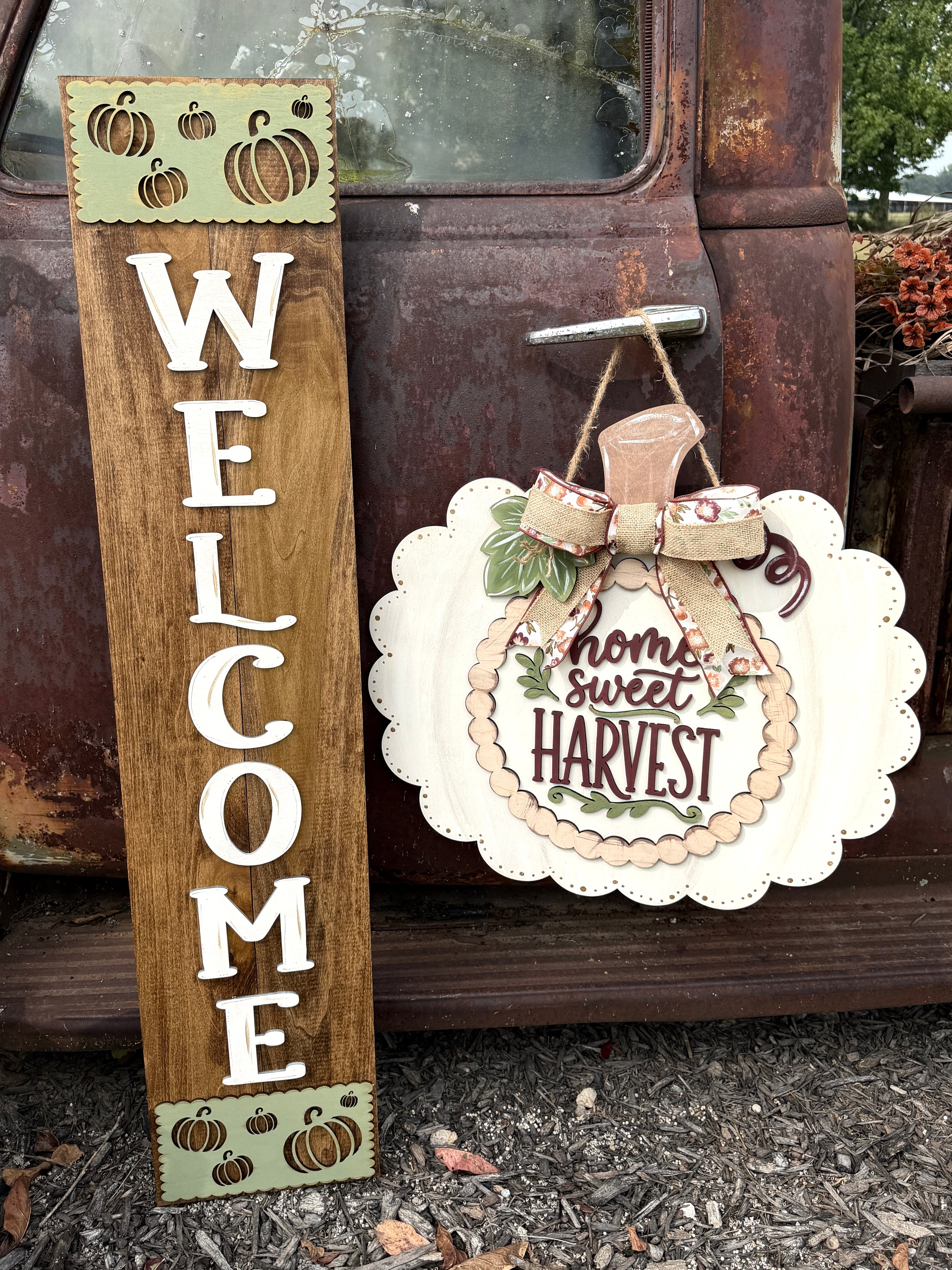 Home Sweet Harvest Door Hanger Kit