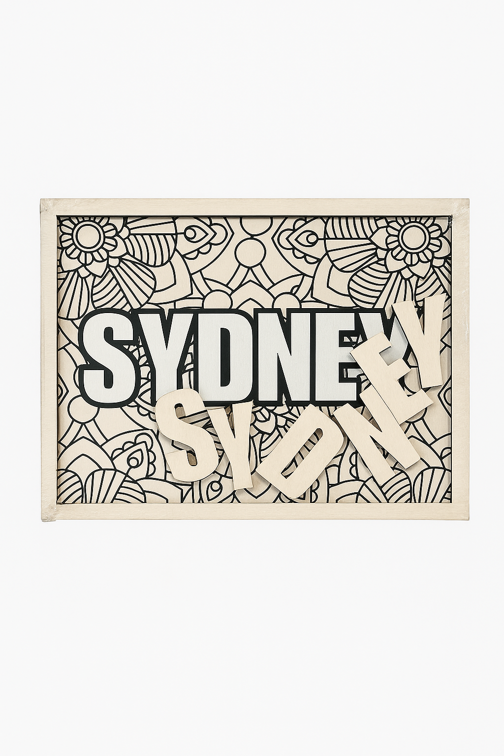 DIY Custom Name Sign – Paint-It-Yourself