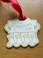 Family Ornament - Fireplace Mantel