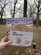 Lavender Canvas Art Kit