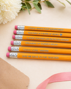 Custom Engraved #2 Pencils