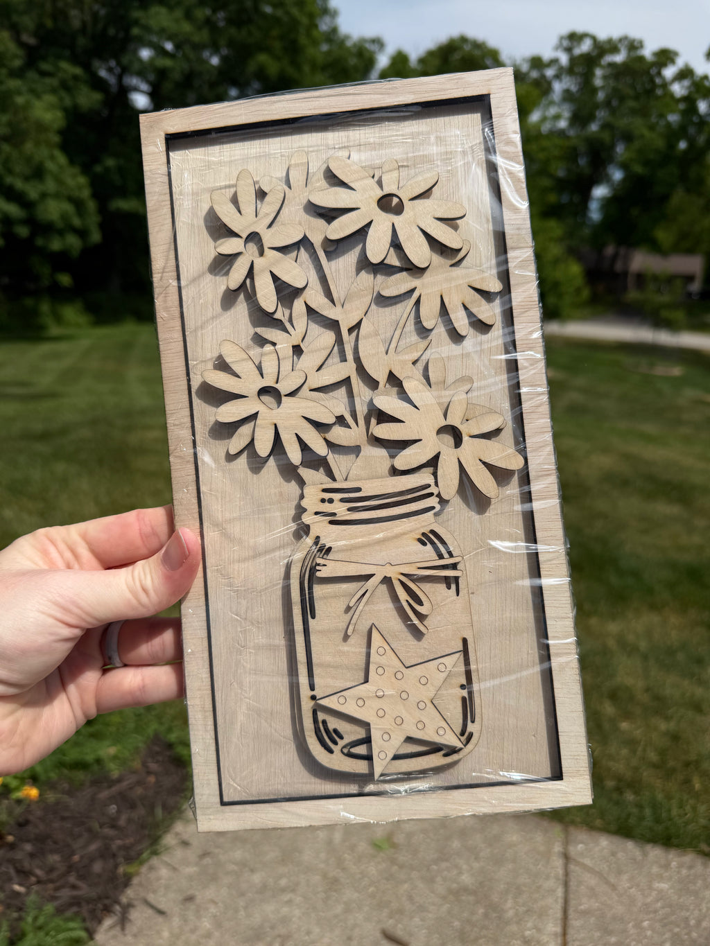 Floral Mason Jar Mini Kit