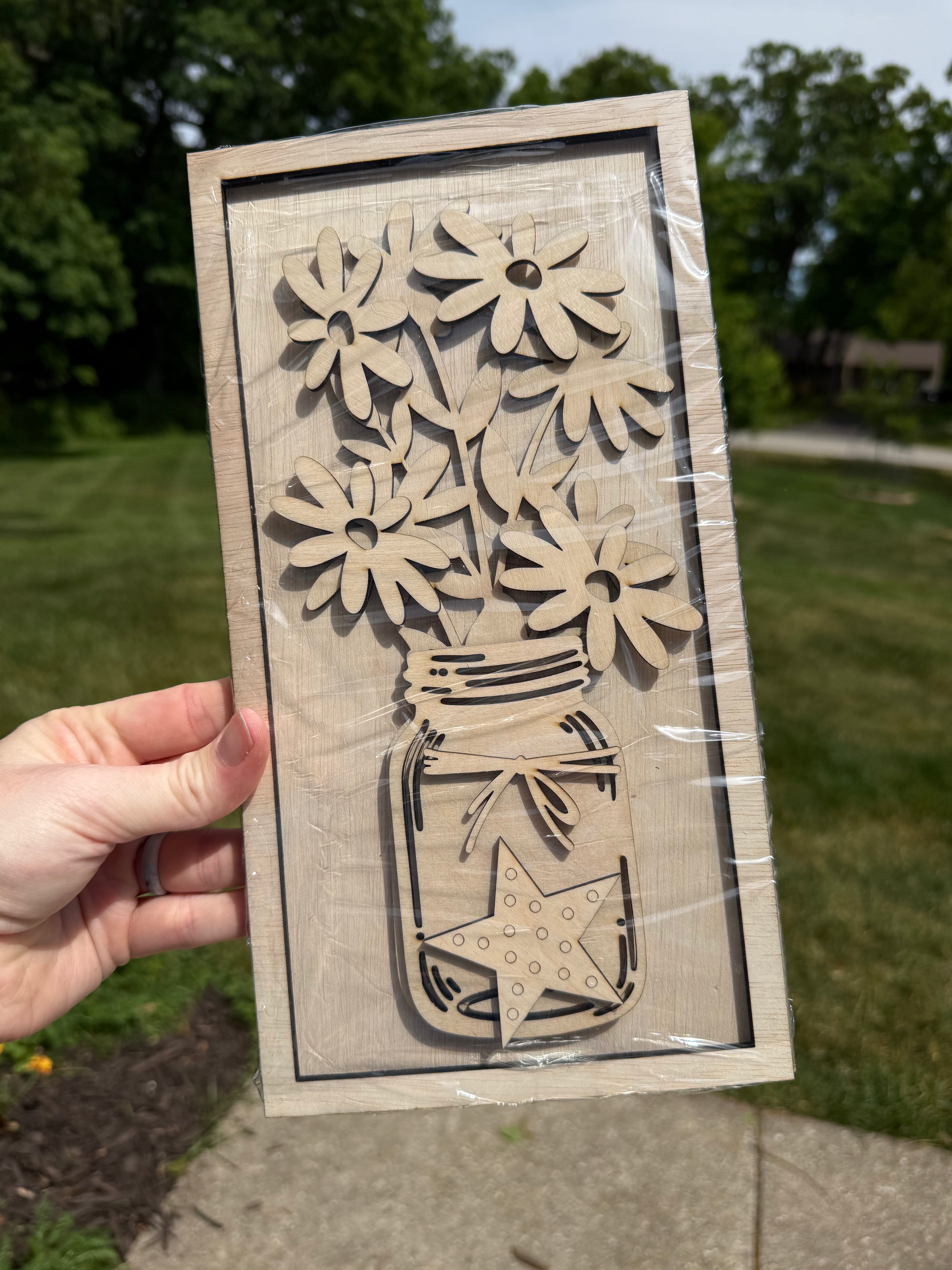 Floral Mason Jar Mini Kit