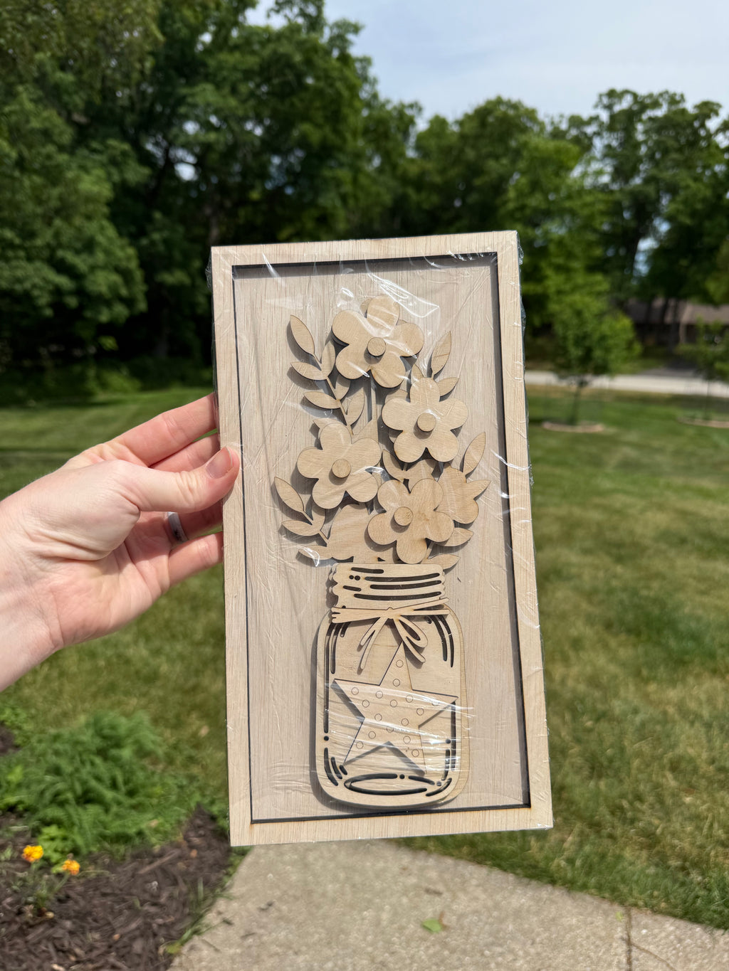 Floral Mason Jar Mini Kit