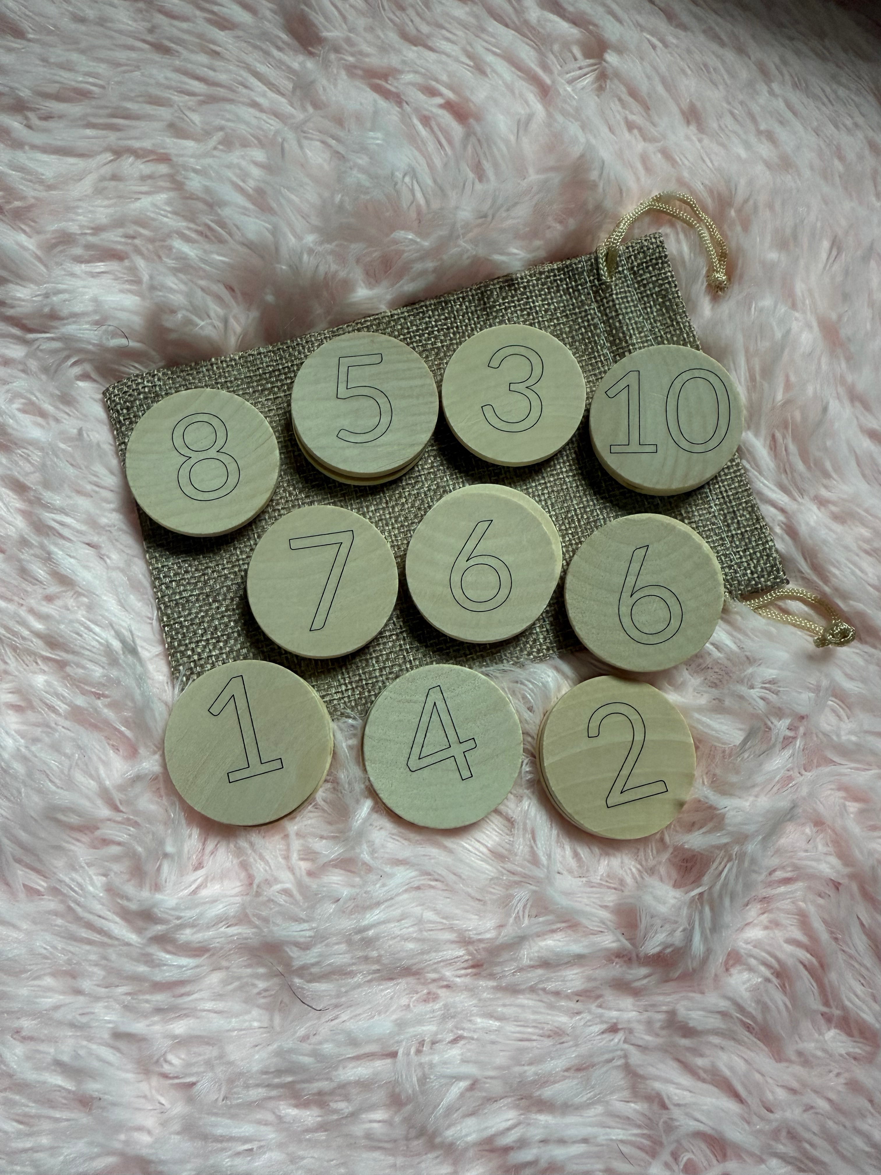 Kids Wooden Matching Game Set – Educational Montessori Toy for Toddlers and Preschoolers